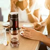 Barsetto Coffee Machine Manual Coffee Maker Capsule Outdoor Travel Hand Press Espresso Powder Maker Portable Mini Mill Tools 6