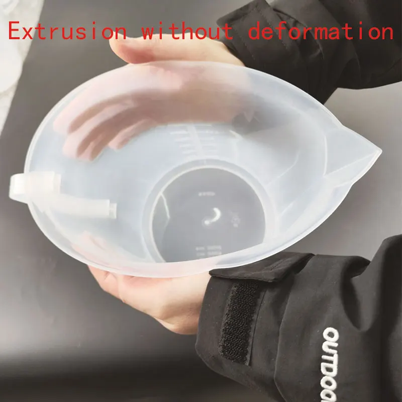5 liter oil measuring cup Large capacity with graduated transmission oil measuring cup auto repair drum wave box filling mea