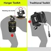 New Tool Pouch Waist Bag Adjustable Multi-function Belt Pocket Screw Accessories Storage Suitable for Electrician Waist Tool Bag 6