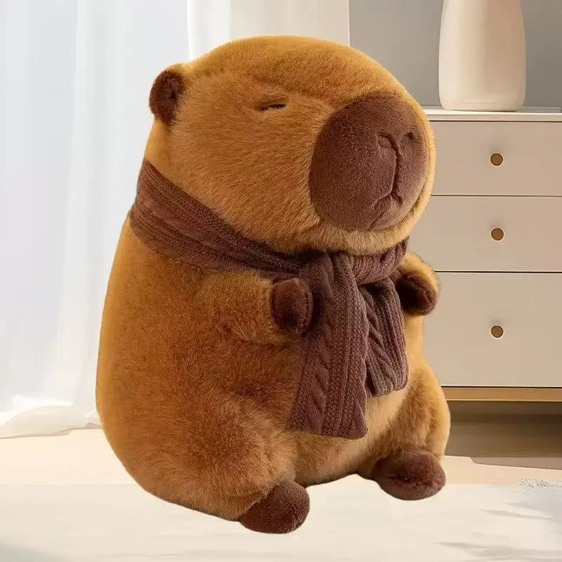 Capybara Plush Toy Detail View