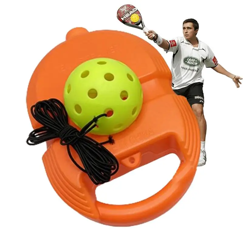 

Tennis Practice Rebounder Tennis Trainer Machine With Ball And Rope Single Player Tennis Trainer Machine Tennis Training Aid For