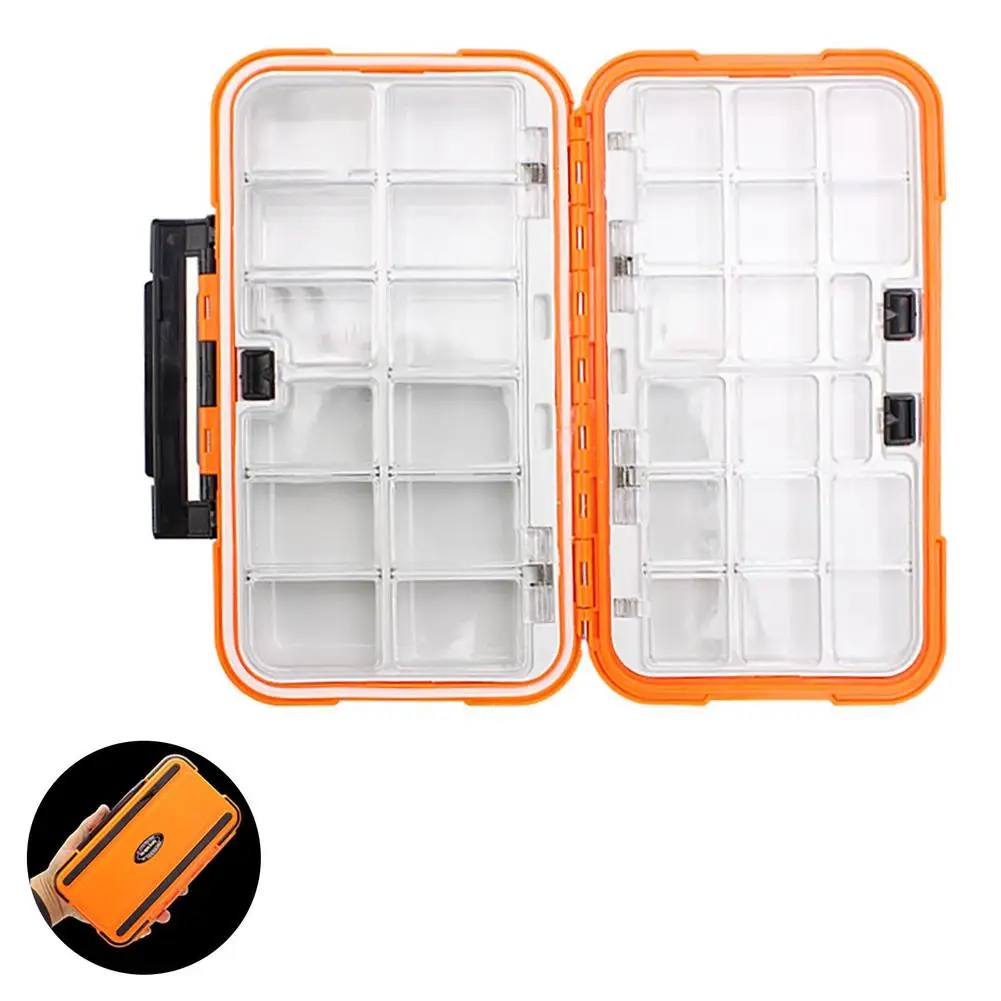 12 Pcs Mini Fishing Tackle Box Waterproof Small Tackle Box Organizer Small  Fly Fishing Box Small Fishing Tackle Box Organizer with Dividers for Hook