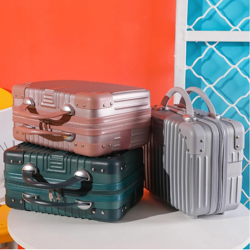 

New 14 inch Waterproof Wear-resistant Lightweight Mini Makeup Bag Handbag Storage Box Travel Box