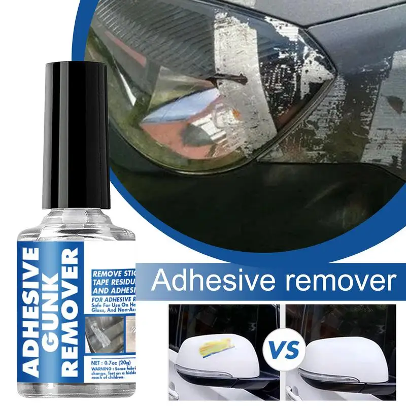 Adhesive Remover 20g Bumper Stickers Removal Automotive Tape Label Decal Remover Car Sticker Glue Cleaner Window Label Cleaner