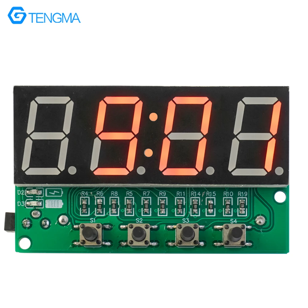 MultiFunctional Digital Clock Kit Charging Electronic Clock