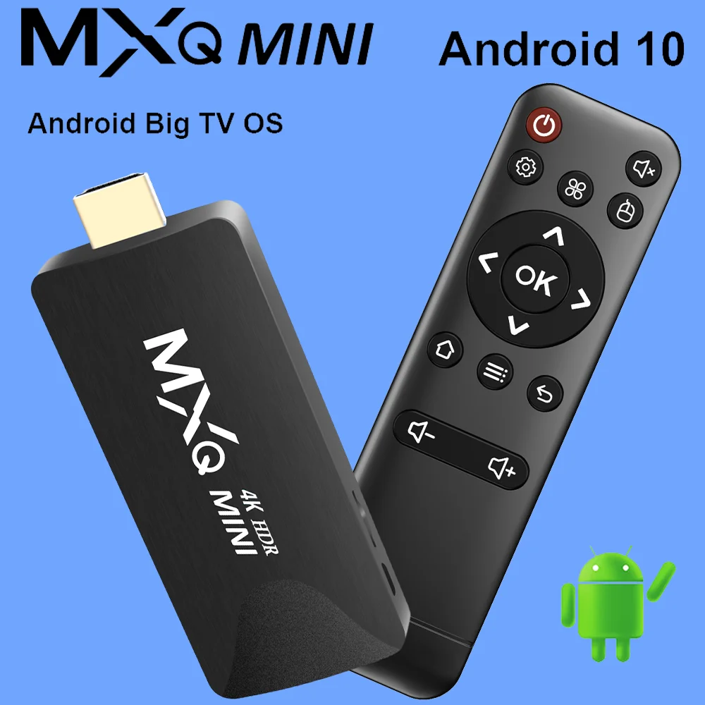 Topsion MXQMini Smart TV Stick Android 10 Quad Core Android
