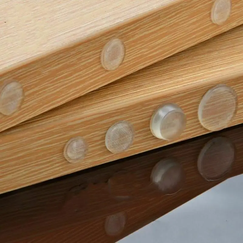 Round Clear Self Adhesive Silicone Rubber Bumpers Soft Transparent Anti Slip shock absorber Feet Pads Damper 40/50/100 pcs