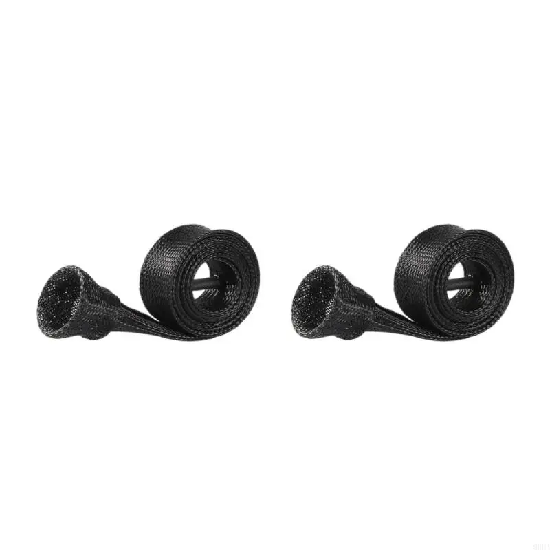 83CB Fishing Rod Sleeves Protective Rod Socks Replacement Fishing Braided Net Protector Accessories Tool