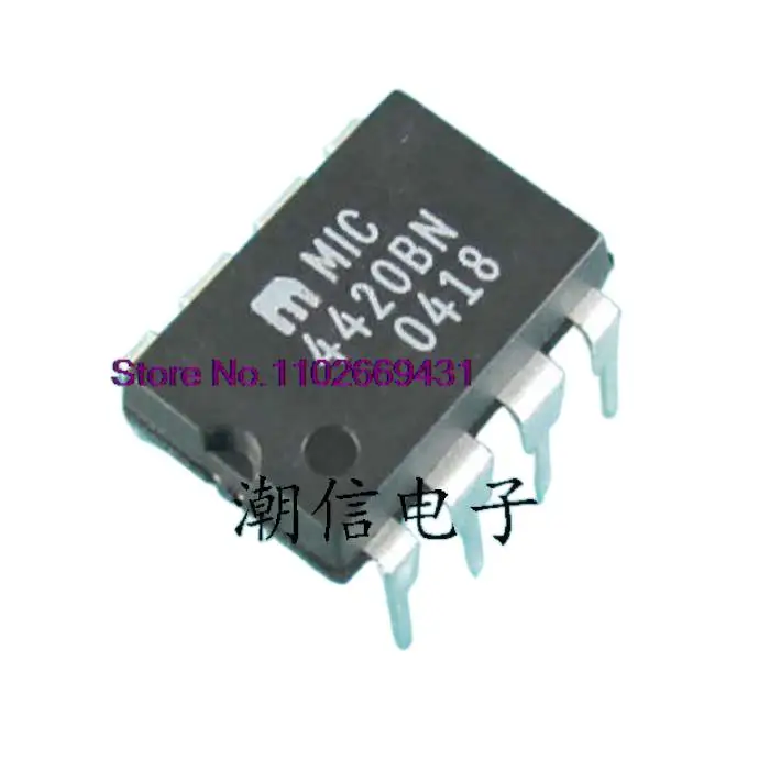 

5PCS/LOT MIC4420BN DIP-8 Original, in stock. Power IC