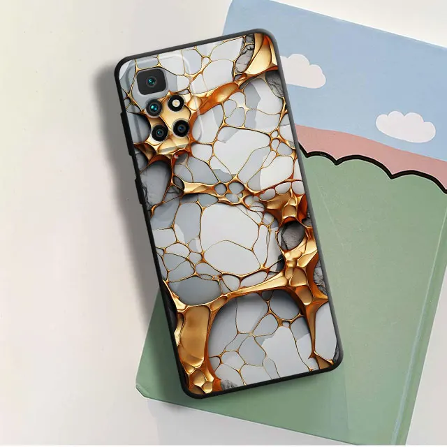Elegant Senior Marble TPU Soft Phone Case Cover