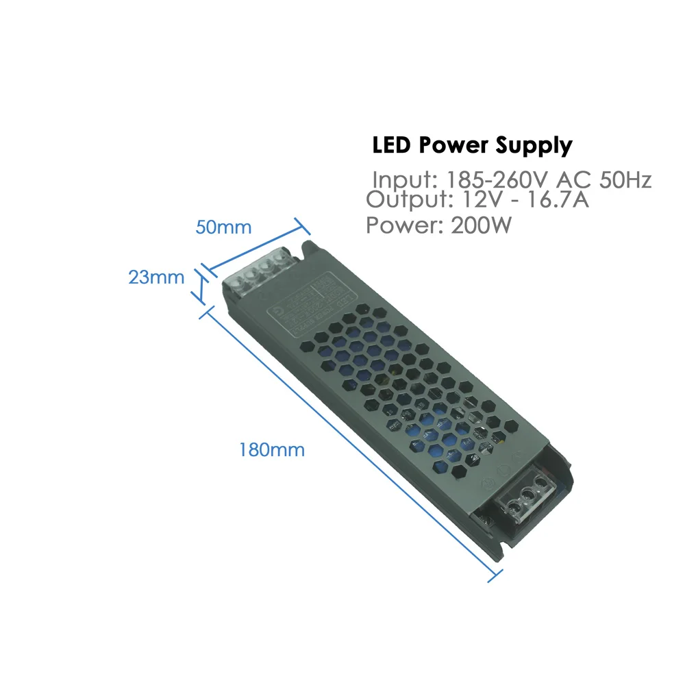 12V 8.3A 200W
