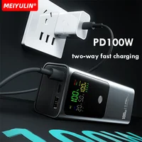 20000mAh PD100W Power Bank Super Fast Charging External Spare Battery Large Capacity Portable Powerbank For Laptop iPhone Xiaomi 2