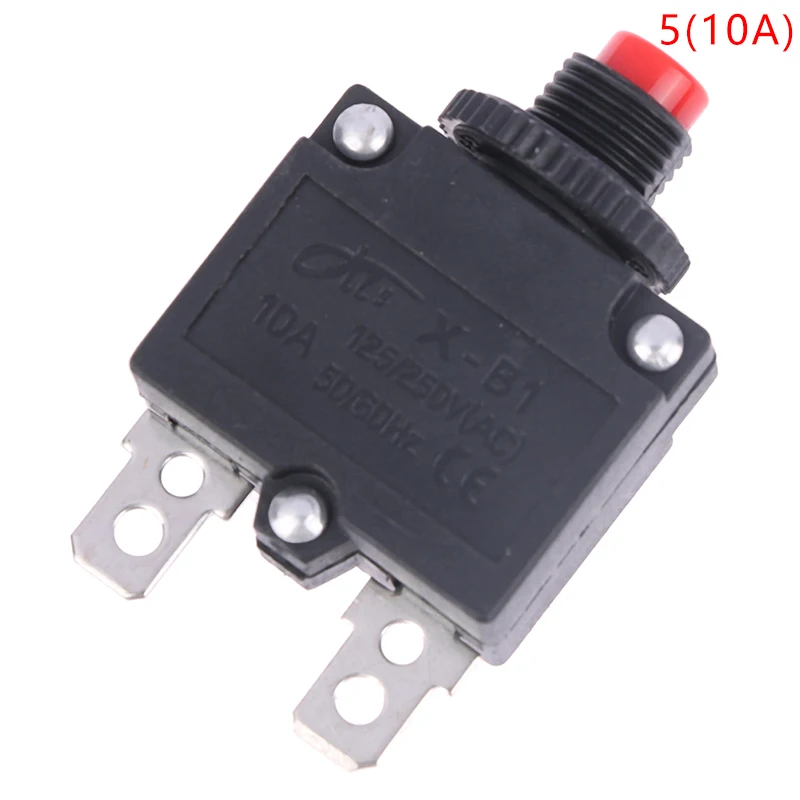Thermische Switch Circuit Breaker Überlast Schutz 5A 6A 8A 10A 15A 20A Überlast Schalter Auto Accesso Автомобильный Предохранитель – Detail 10