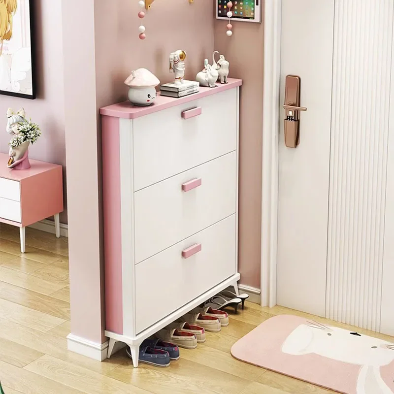 

Girls Vertical Shoe Rack Space Saving Italian Minimalist Living Room Shoe Cabinet Ultra Thinarchivadores Shoemakers Furniture