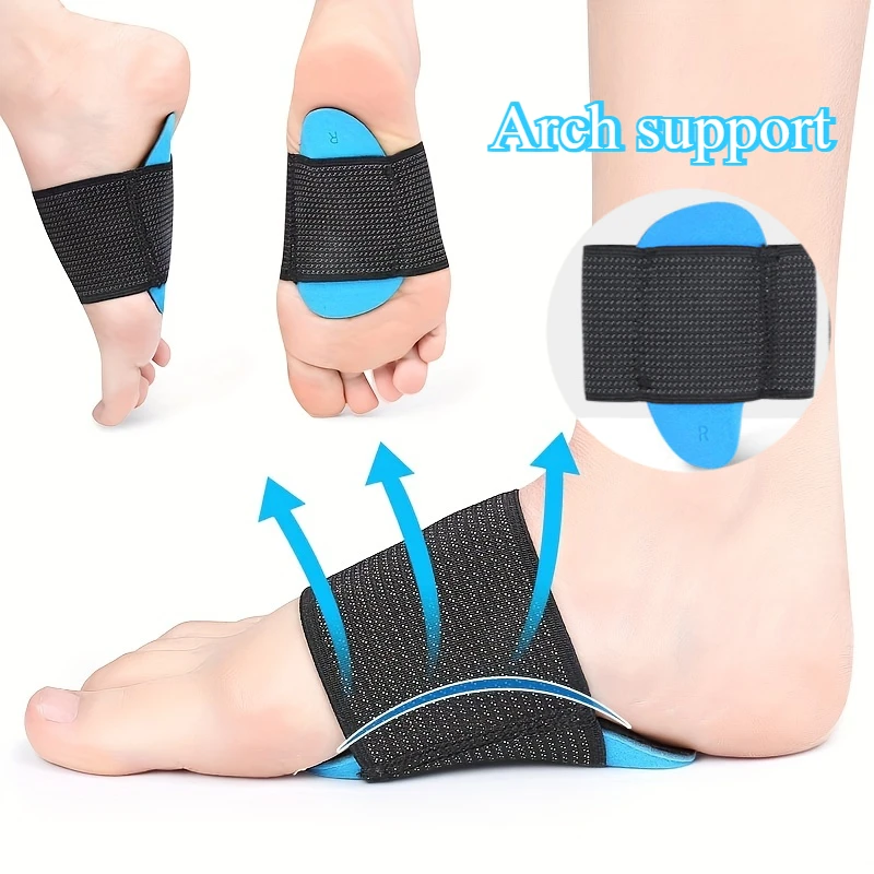 EVA sports foot cushion half insole men and women flat foot arch support adult arch internal and external eight correction
