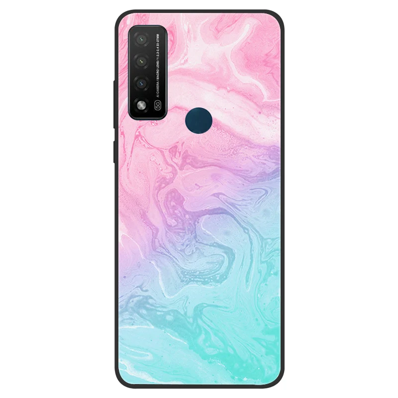 Floral Silicone Soft TPU Phone Cover - Durable Protective Shell with Elegant Design