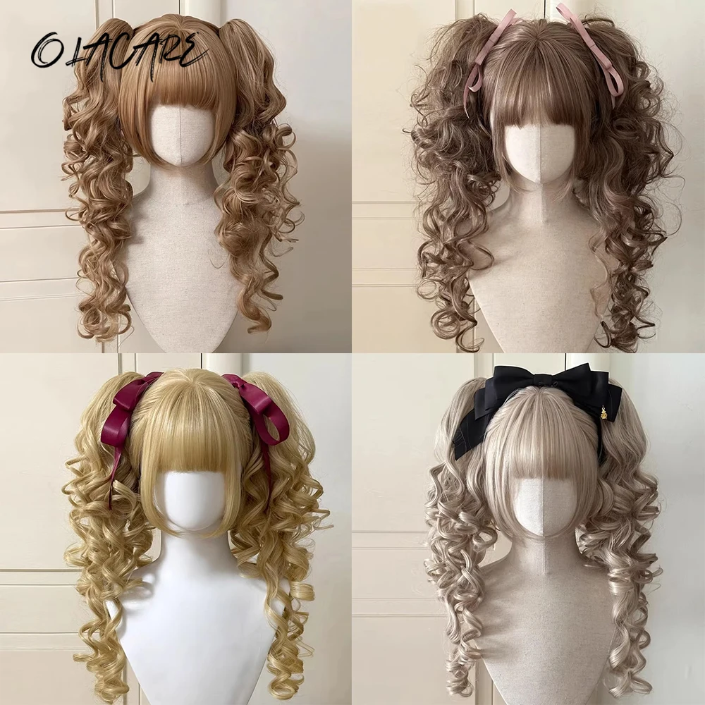 Synthetic Blonde Bob Wig for Women Cosplay Halloween