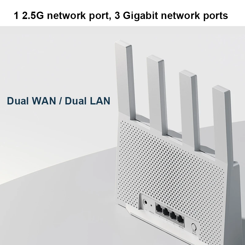 Xiaomi BE3600 Router 2.5G Version WiFi 7 MLO 2.4GHz 5.0GHz Dual Band 3570Mbps Repeater Mesh Networking Work With Mi Home App