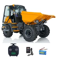 1/14 LESU 4X4 RC Hydraulic Articulated Dumper 6Mdx Remote Control Tipper Assembled Painted Toucanhobby Toys Boys Car Thzh1398 1