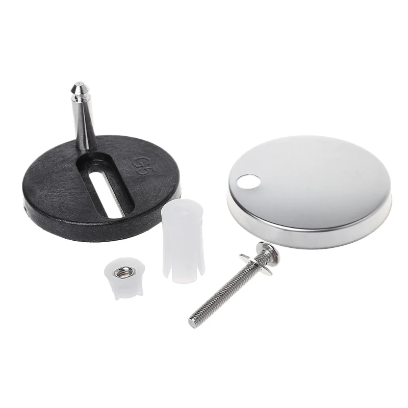 2x Toilet Hinges Top Close Soft Release Quick Fitting Heavy Duty Hinge Pair Hinge Screw Toilet Accessories Hardware