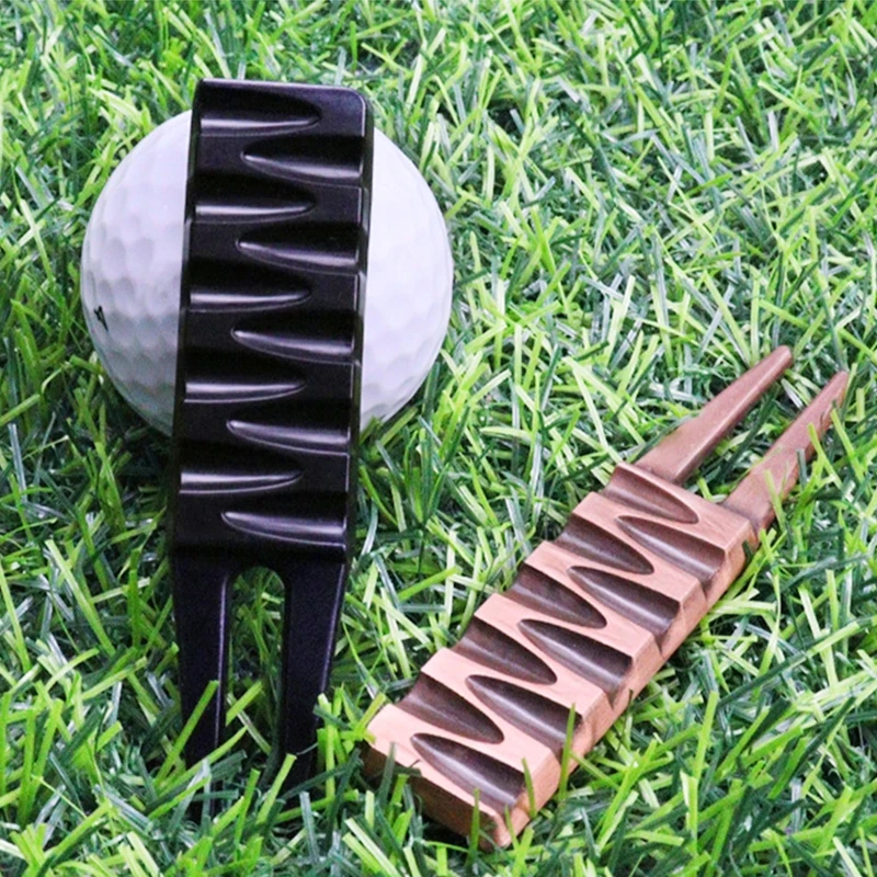 Golf Divot & Marker Tool, Golf Divot Tool Golf Ball Marker, Zinc Alloy Golf Divot Tool Green Lawn Repair Tool
