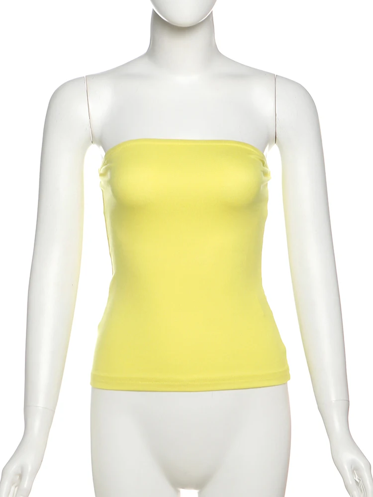 Nibber Summer Sweet 2-Piece Set Women Solid Backless Sleeveless Elasticity Tops+ Pentagram Stripes Knit Shorts Matching Suits