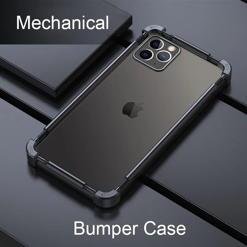Adjustable Universal Stainless Steel Metal Bumper Case For Iphone Se 2020 7 8 Plus X Xs Xr Xs Max Case Aluminum 11 Pro Max Cover
