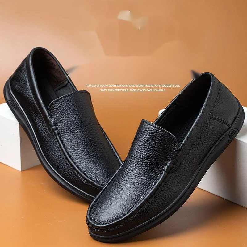 Mocassins Derby en daim et cuir verni pour hommes, bout pointu, bout carré, chaussures d'extérieur pour affaires_voghion.com
