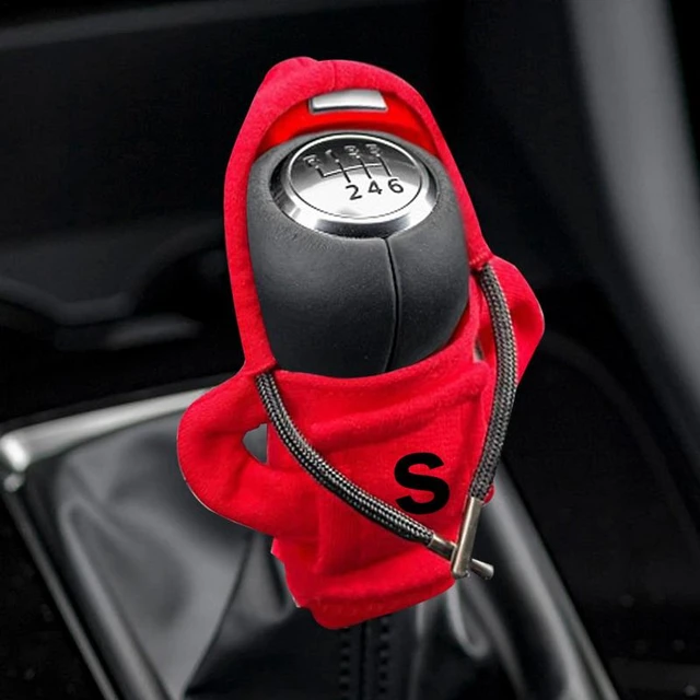 Fashion Hoodie Car Shift Knob Cover Manual Handle Gear Lever Decoration Hoodie  Cover Automatic Car Interior Accessories - AliExpress