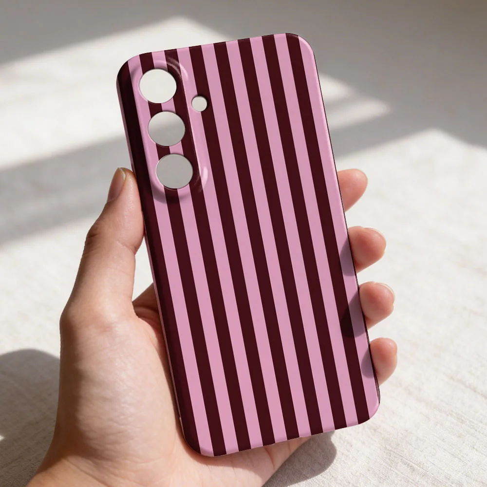 Stylish Vertical Stripes Phone Case Cover