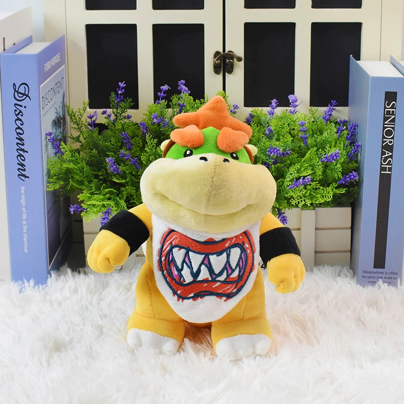 Kawaii Mario Bros Bowser JR. Princess Peach Yoshi Ludwig Soft Plush Toy Toadette Super Star Cappy Roy Morton Peluche Dolls