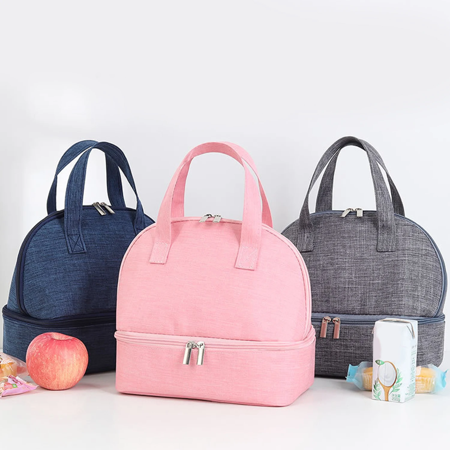 

Portable Thermal Lunch Bag Picnic Food Cooler Bags Insulated Case Durable Waterproof Office Lunch Box For Kids Cooling Box