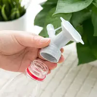 1pcs Home Garden Flower Plant Water Sprinkler For Flower Waterers Bottle Watering Cans Sprinkler 2 In 1 Plastic Sprinkler Nozzle 5