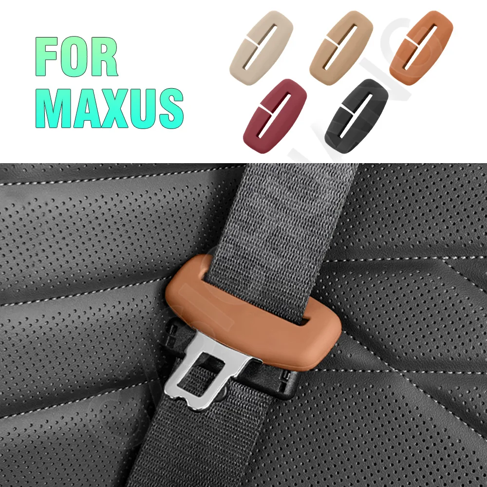 Car Seat Belt Cover Silicone Seat Belt Protective Cover Interior Accessories for Maxus T60 D60 D90 D20 T70 T90 G10 G20 G50