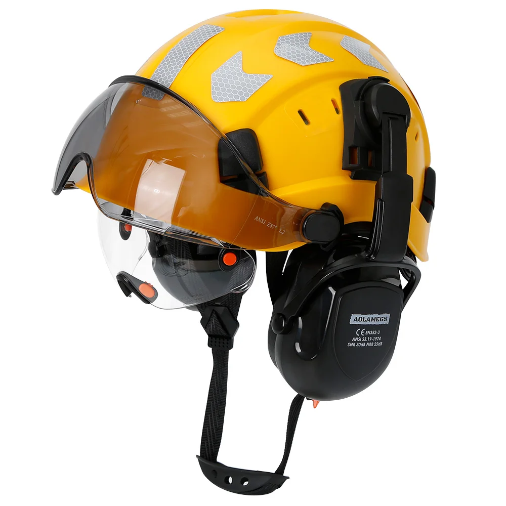 YellowA with Earmuff