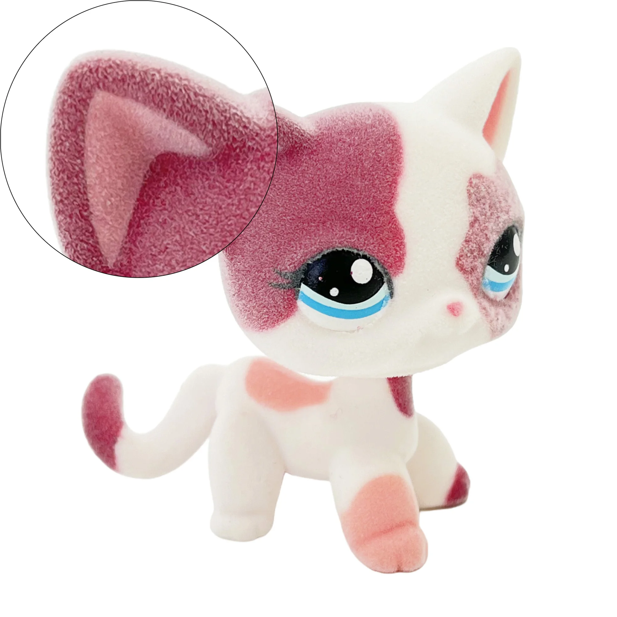 Flocked Custom Pet Toy Stand: Short Hair Cat & Dog Bobblehead Collection