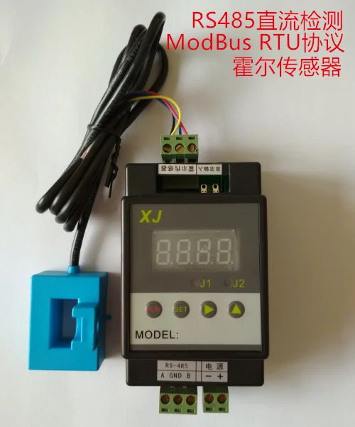 

Датчик обнаруживает ток постоянного тока RS485, модуль управления протоколом Modbus RTU