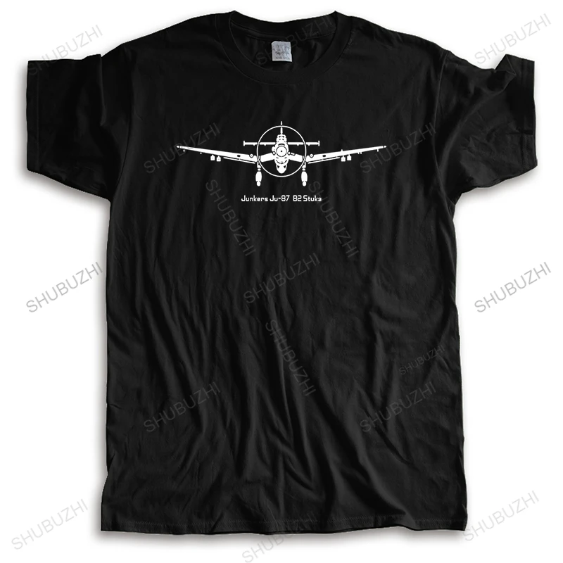Vendita Calda Estate Nuova T-Shirt Uomo Girocollo Streetwear Tee-Shirt S Junkers Ju 87 Stuka Germania Deutschland T-Shirt Unisex