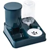 Automatic Cat Feeder Water Dispenser Set, 2 In 1 Tilted Pet Food And Gravity and Waterer 3