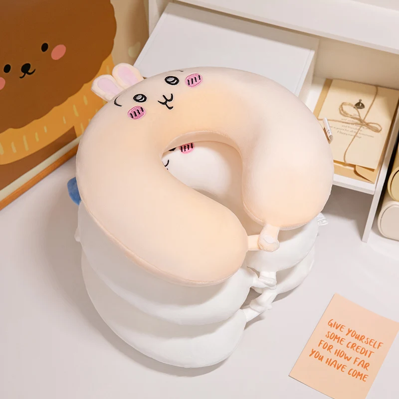 ChiiKawa X Miniso ChiiKawa Hachiware Usagi Neck Pillow Airplane Pi