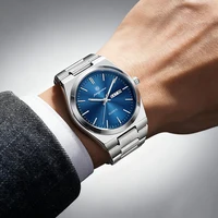 PAAZOMU Ultra Thin Quartz Watch Men Women Minimalist Style Waterproof Luminous Wristwatch Comfortable Strap Daily Office Gift 6