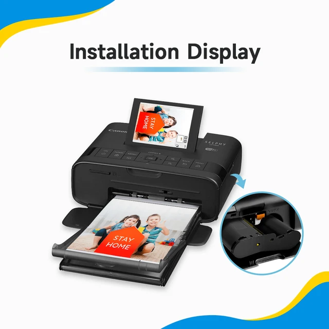 KP108 pour Canon SELPHY CP1500 Kit d'imprimante Photo compacte Wifi sans fil pour KP-108IN RP-108 CP1200 CP900 CP910 papier Photo 6 pouces 2
