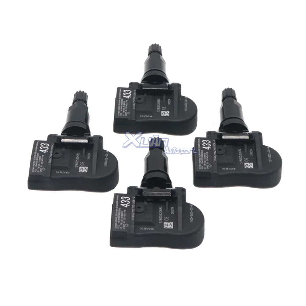 XUAN ڵ TPMS Ÿ̾ з  ͸ ý, ׽  3 S X 2015-2022 433Mhz 1034602-00-A, 103460200A