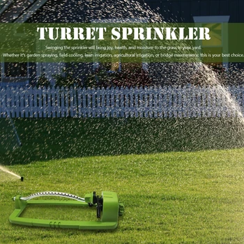 Garden Swing Sprinkler Large Area Irrigation Automatic Garden Sprinklers Water Spray Lawn Grass Watering System Accessories 5