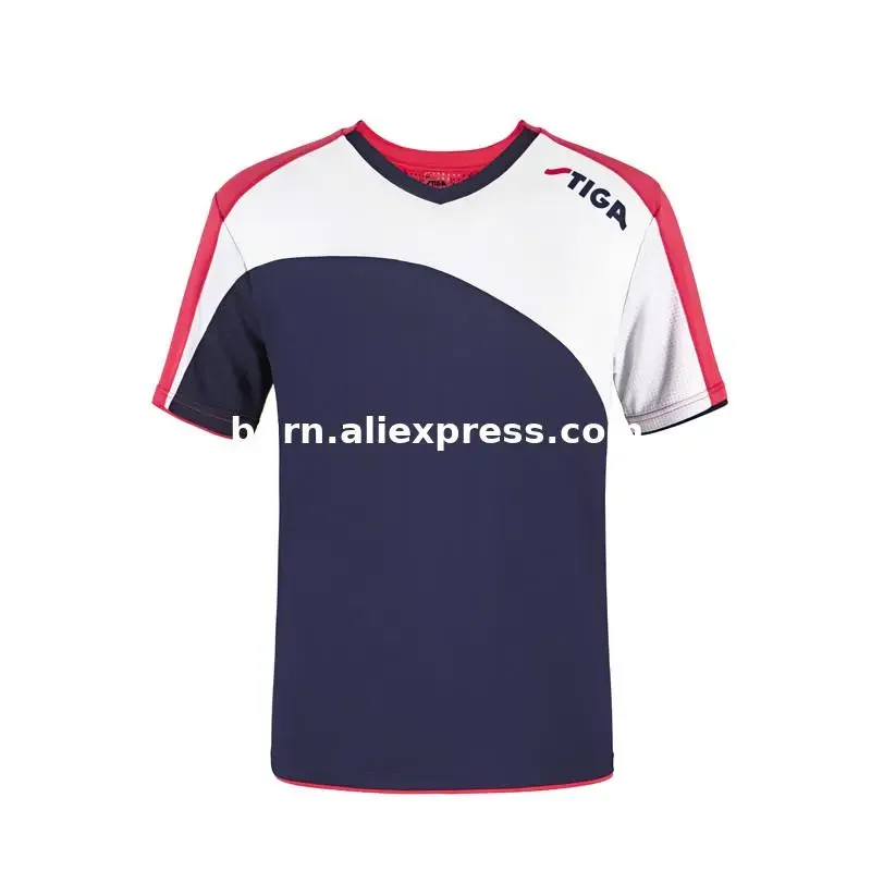 New Original Stiga Unisex table tennis T shirt table tennis champion shirt fast dry sports short sleeve