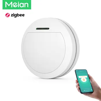 Meian Tuya Motion Sensor Smart Infrared Sensor Zigbee Motion Detector for Alarm Security Protection System Tuya/ Smart Life APP 1