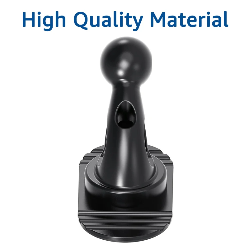 Untoom 17mm Ball Head Base Universal Sticker Base Car Phone Holder 360° Rotation Car Dashboard Cell Phone Mount Accessories — view 4