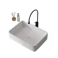 อ่างล้างหน้าเซรามิคพรีเมี่ยมครีมวินด์ อ่างล้างหน้าทรงกลม อ่างล้างหน้าทรงกลม อ่างล้างหน้า 5