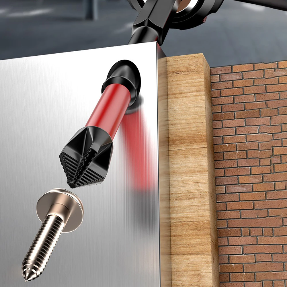 

2/6Pcs Magnetic Batch Head PH2 Cross Screwdriver Set Impact Drill Bit Screw Alloy Steel Non-slip Cross Screwdriver 25mm-150mm