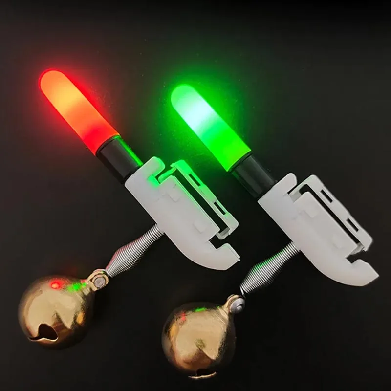 Fishing Tackle Fishing Light Stick Rod Bell LED CR425 3.6V Lithium Battery USB Charge Luminous Night Bright Lamp Tools Fish Bite Alarm